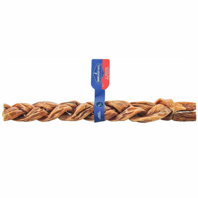 Barkworthies Braided Beef Gullets 12 Inch Chew