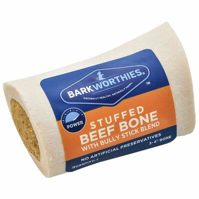 Barkworthies 3-4" Shin Bone Stuffed - Your Pet Connection