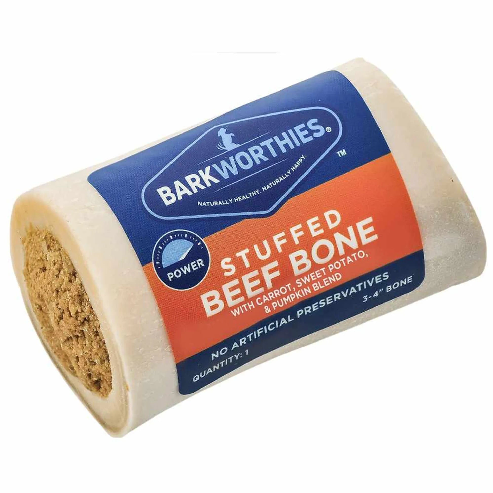 Barkworthies 3-4" Shin Bone Stuffed - Your Pet Connection