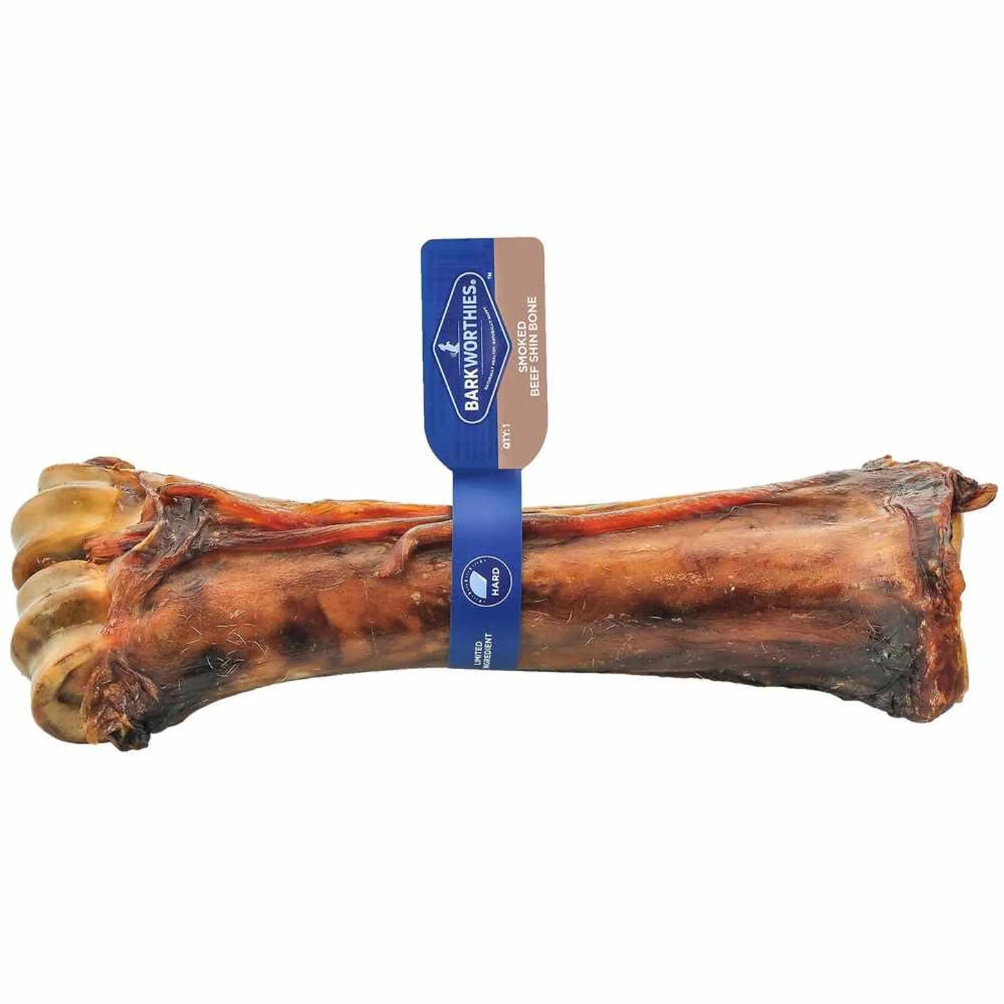 Barkworthies Smoky Shin Bones Medium-Large Dogs