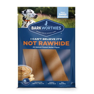 Barkworthies Peanut Butter Health Chews Medium