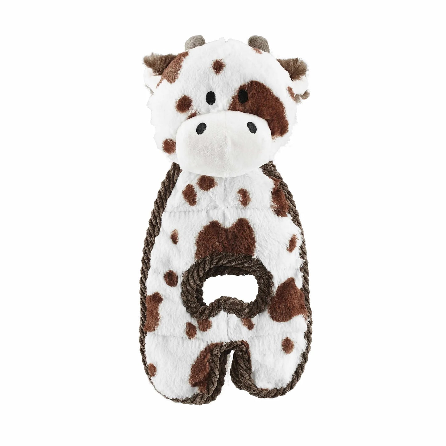 Outward Hound Cuddle Tugs Cow Plush Dog Toy - Your Pet Connection