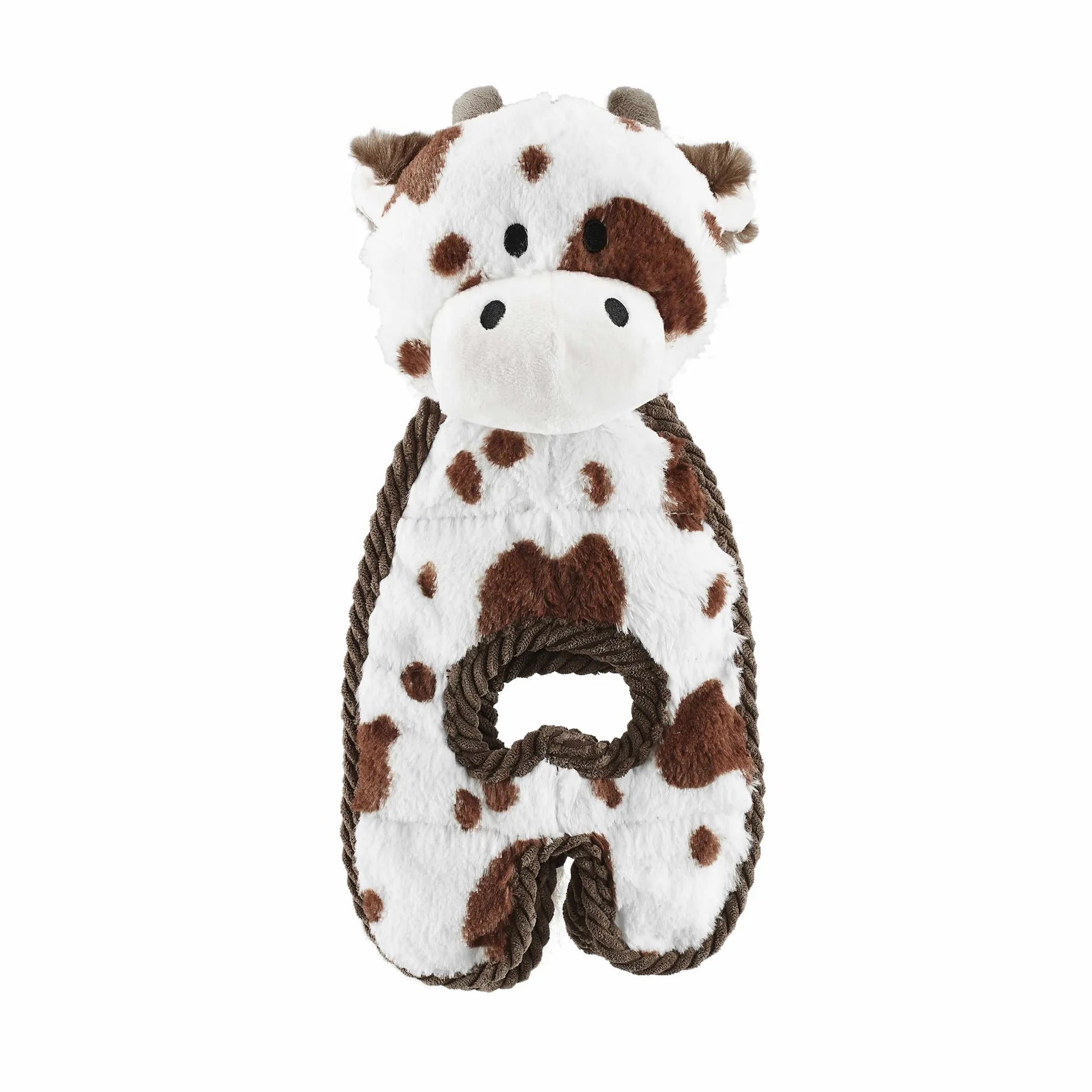 Outward Hound Cuddle Tugs Cow Plush Dog Toy - Your Pet Connection