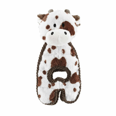 Outward Hound Cuddle Tugs Cow Plush Dog Toy - Your Pet Connection