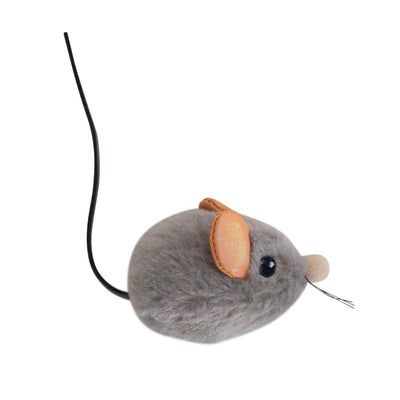 Catstages Squeak Squeak Mouse Grey Cat Toy - Your Pet Connection