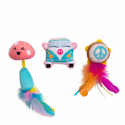 Catstages Festival Themed Catnip Cat Toys 3 Pk - Your Pet Connection