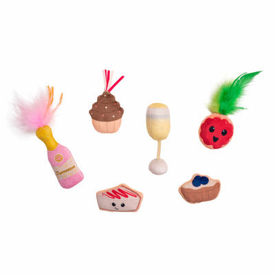 Catstages Purrsecco & Cupcakes Cat Toys 6 Pk - Your Pet Connection