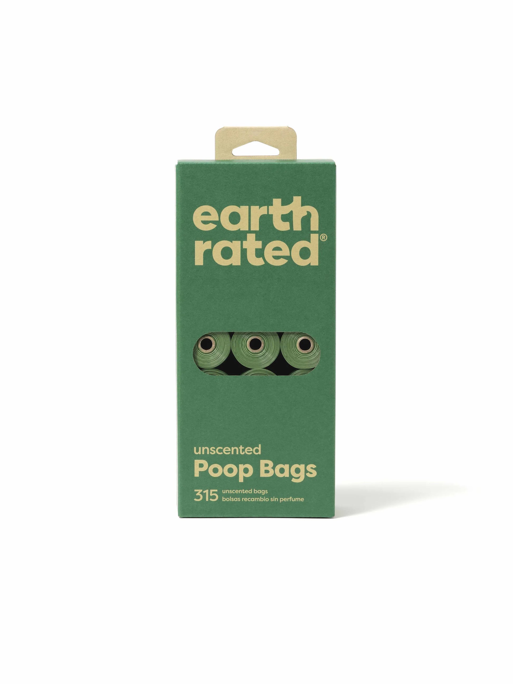 Earth Rated Unscented Poop Bags 315ct on 21 Refill Rolls - Your Pet Connection