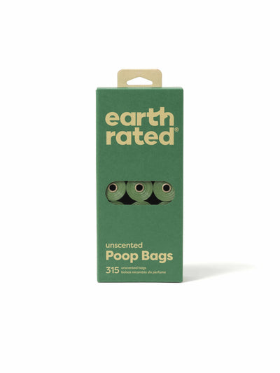 Earth Rated Unscented Poop Bags 315ct on 21 Refill Rolls - Your Pet Connection