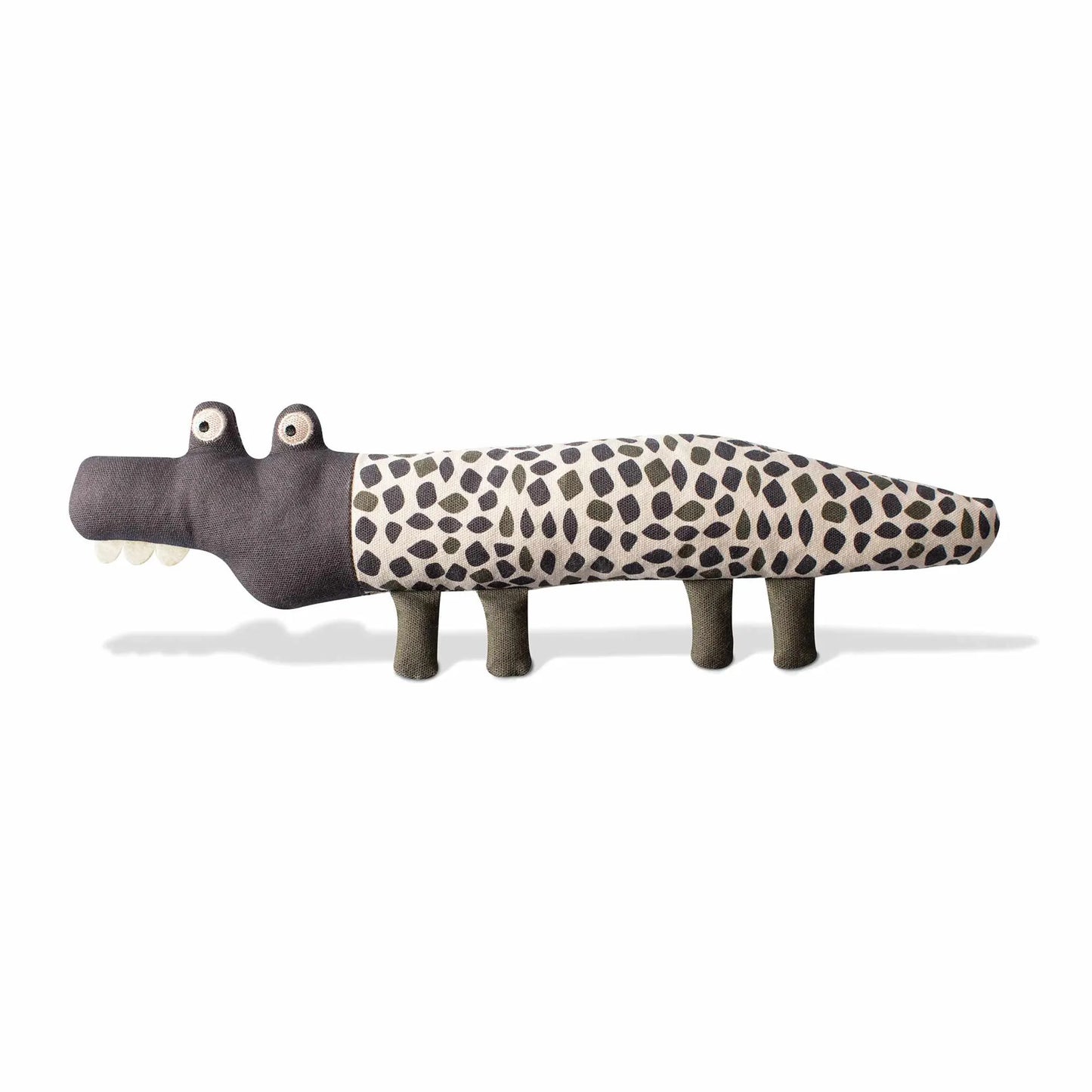 PetShop by Fringe Studio Croc My World Canvas Dog Toy - Your Pet Connection