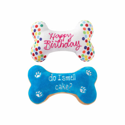 PetShop by Fringe Studio Birthday Bone Cookies Plush Dog Toy - Your Pet Connection