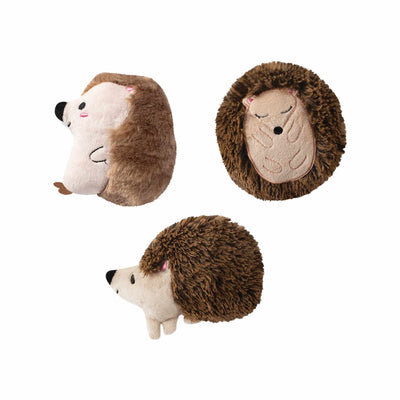 PetShop by Fringe Studio Hedgehogs Plush Dog Toy Set Small 3pc - Your Pet Connection