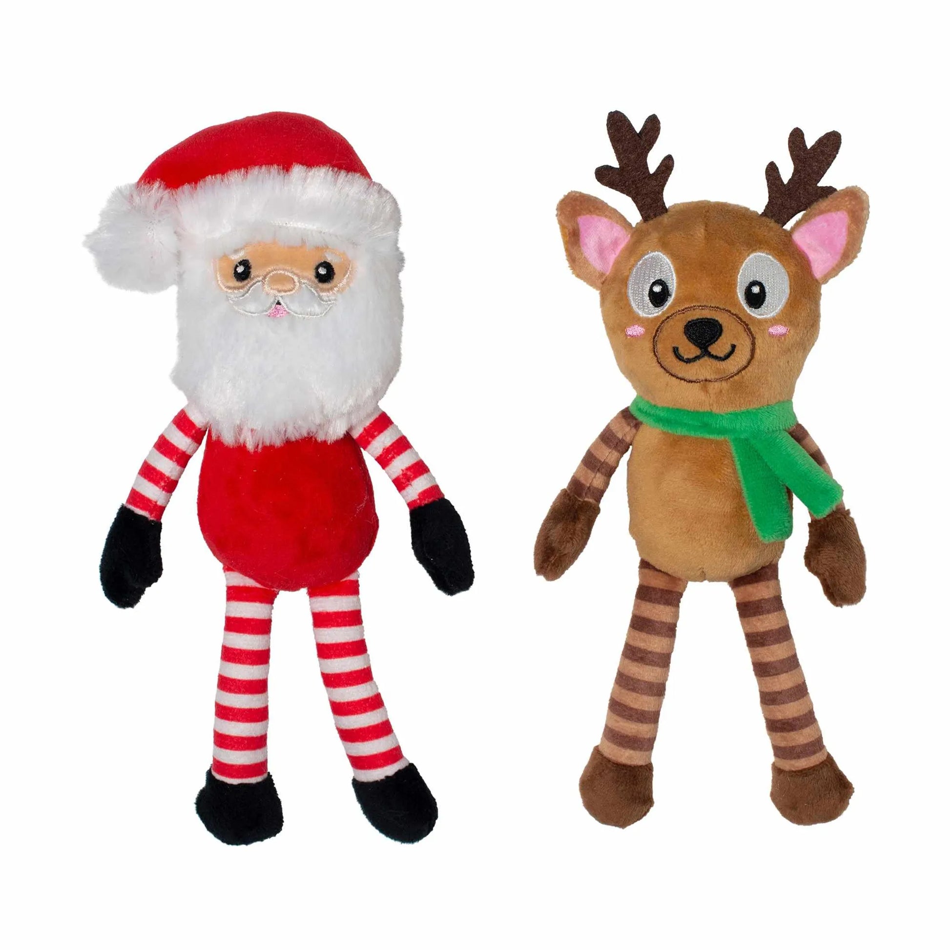 PetShop by Fringe Studio Friend At Frost Sight Plush Dog Toy Set 2pc - Your Pet Connection