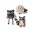 PetShop by Fringe Studio Wild Ones Canvas Mini Toy Set 3pc