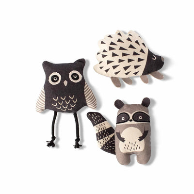 PetShop by Fringe Studio Wild Ones Canvas Mini Toy Set 3pc - Your Pet Connection