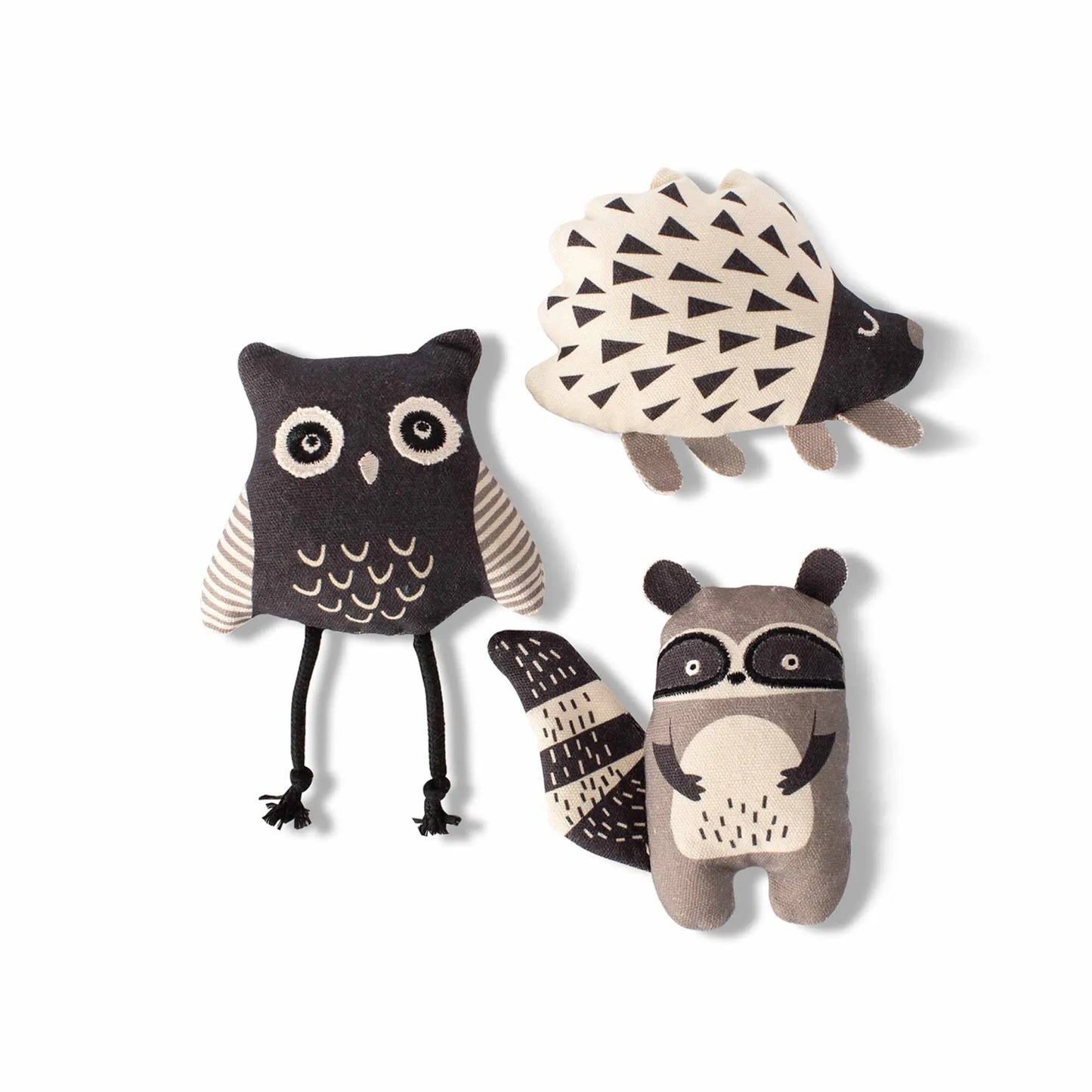 PetShop by Fringe Studio Wild Ones Canvas Mini Toy Set 3pc - Your Pet Connection