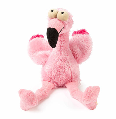 FuzzYard Dog Toy Neighborhood Nasties Flo the Flamingo Large - Your Pet Connection