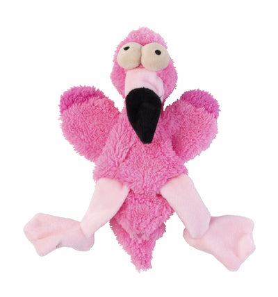 FuzzYard Dog Toy Flat Out Nasties Flo the Flamingo - Your Pet Connection