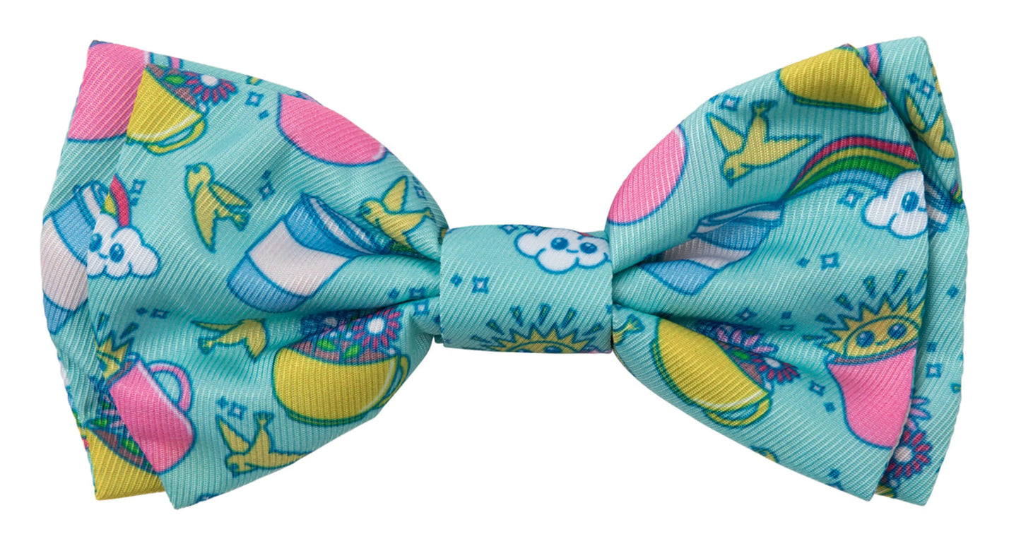 FuzzYard Wakey Wakey Pet Bowtie S/M