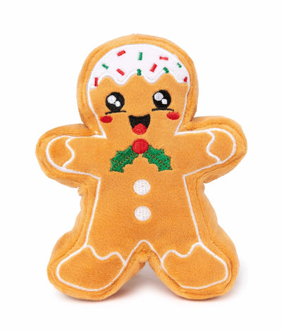 FuzzYard Fred The Gingerbread  Plush Dog Toy - Your Pet Connection