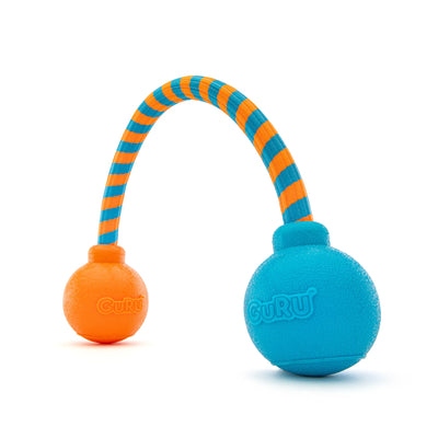 GURU Pet Company Squeaking Rope & Tug Dog Toy Medium - Your Pet Connection