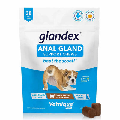 Glandex Pork Liver Soft Chews 30ct Pouch - Your Pet Connection