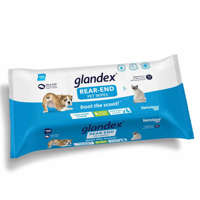 Glandex Anal Gland Pet Wipes 100ct - Your Pet Connection