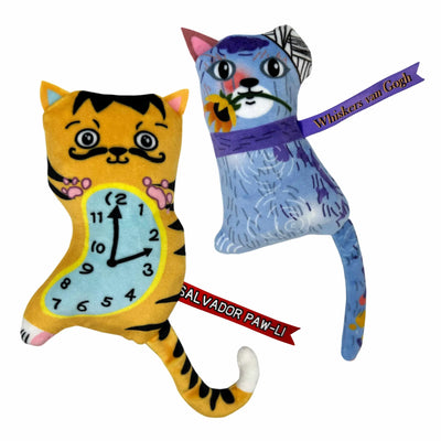 KONG(R) Artz Dali / van Gogh Cat Toy 2pk - Your Pet Connection