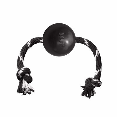 KONG(R) Extreme Ball w/Rope Toy Large - Your Pet Connection
