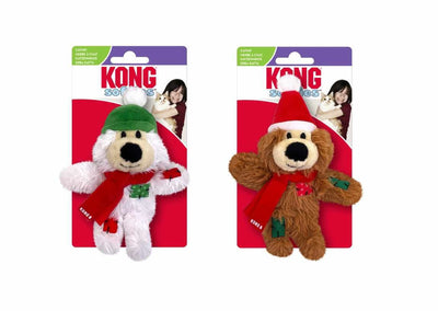 KONG Holiday Softies Bear Assorted - Your Pet Connection