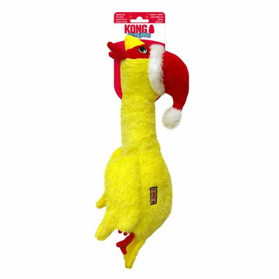 KONG Festive Plush Chicken Toy for Dogs