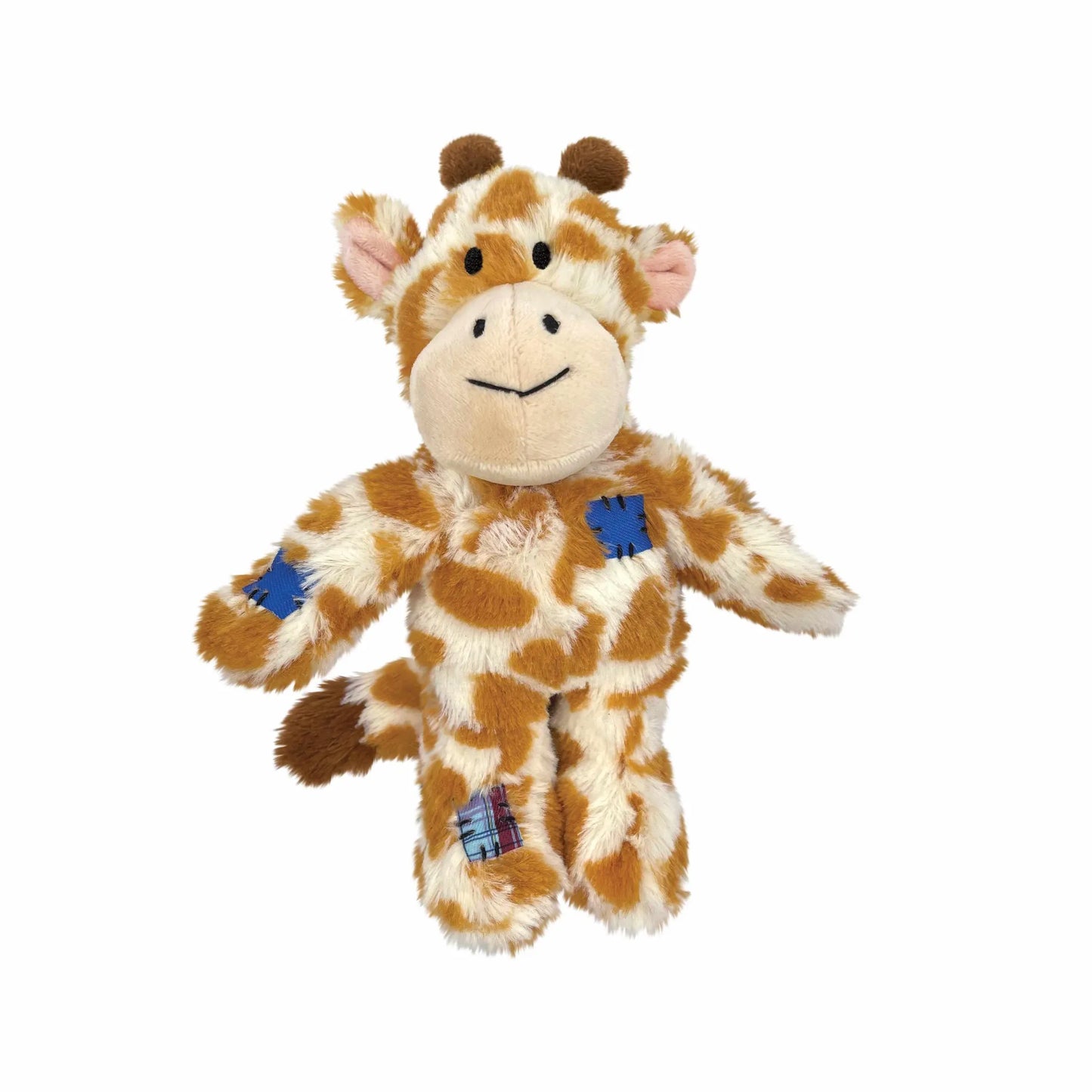 KONG Wild Knots Giraffe Plush Toy with Squeaker