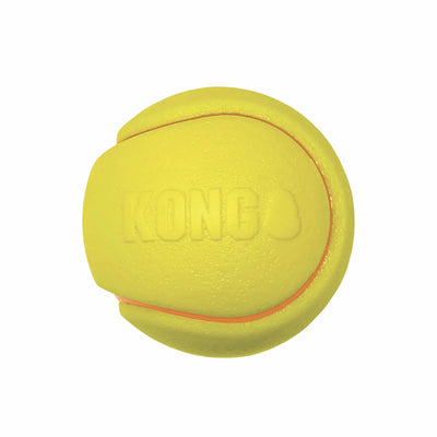 KONG Squeezz Tennis Ball Durable Fetch Toy