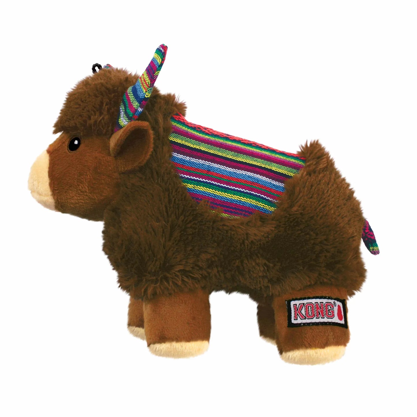 KONG Sherps Yak Plush Toy for Indoor Play