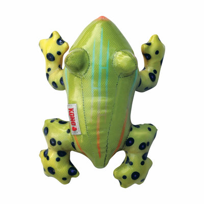 KONG(R) Shieldz Tropics Frog Dog Chew Toy Medium - Your Pet Connection