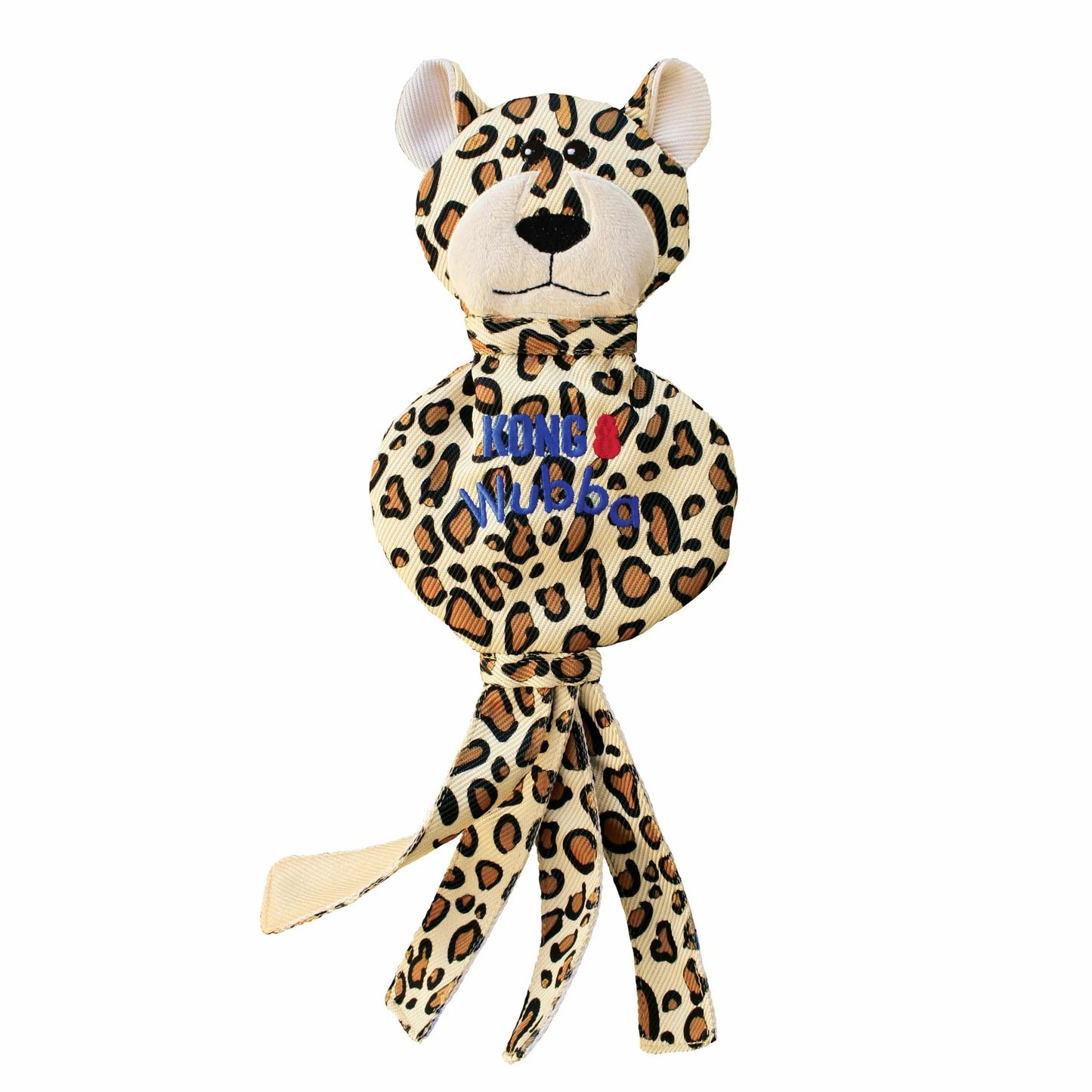KONG(R) Wubba No Stuff Cheetah Dog Tug Toy Large - Your Pet Connection
