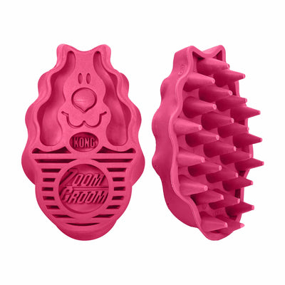 KONG(R) ZoomGroom(R) Raspberry Brush Large - Your Pet Connection