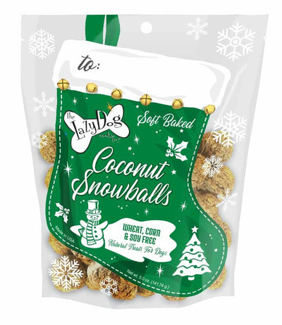 Lazy Dog Coconut Snowballs Stocking - Your Pet Connection