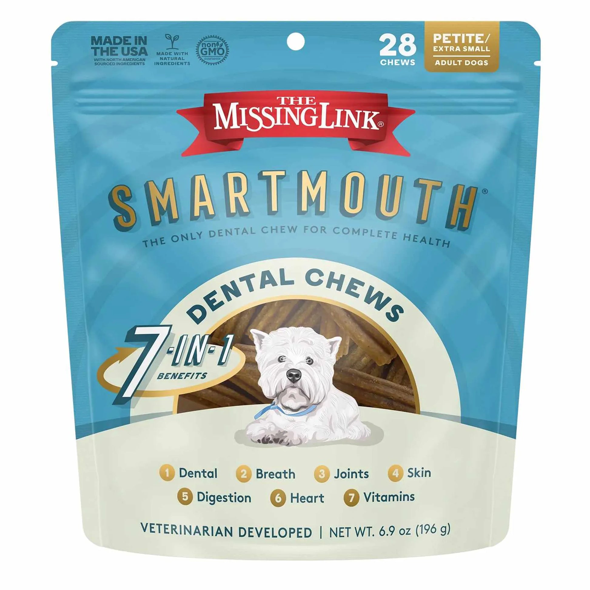 The Missing Link - SMARTMOUTH Dental Chew - Your Pet Connection