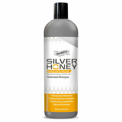 Absorbine Pet - Silver Honey Rapid Skin Relief Medicated Shampoo, 16 fl oz - Your Pet Connection