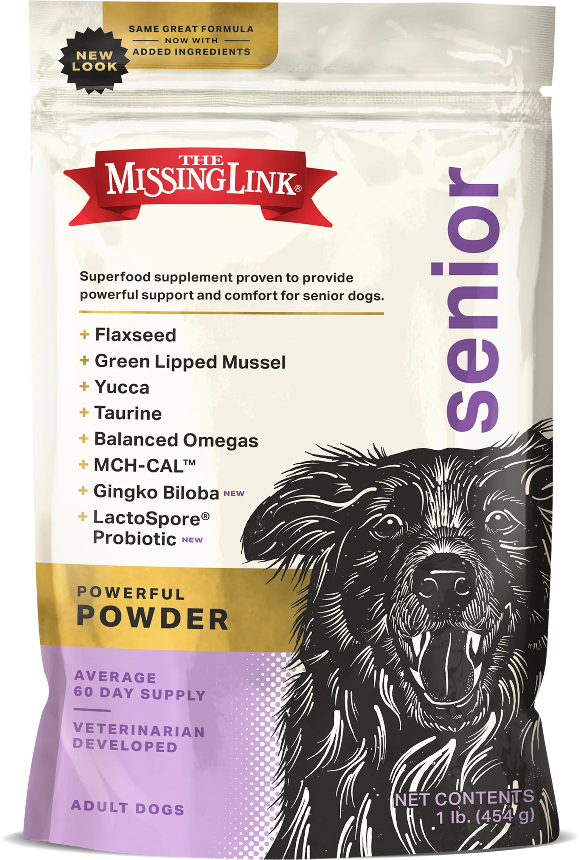 The Missing Link - Original Senior Formula Dog 1lb - Your Pet Connection