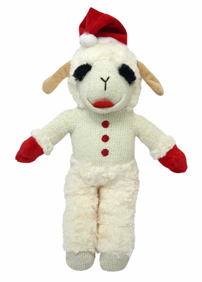 Multipet Lamb Chop Standing w/ Santa Hat - Your Pet Connection