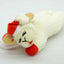 Multipet Holiday Lamb Chop w/ Santa Hat Cat Toy 4"