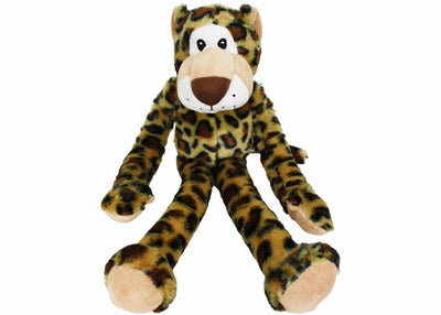 Multipet Swingin' Safari Leopard Plush Dog Toy 19" - Your Pet Connection