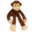 Multipet Swingin' Safari Monkey Plush Dog Toy 19"