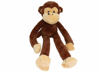 Multipet Swingin' Safari Monkey Plush Dog Toy 19" - Your Pet Connection