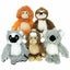 Multipet Minipet Bark Buddies Pet Plush Dog Toy Assorted Animals 6" - Your Pet Connection