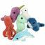 Multipet Minipet Deep Sea Cuddlerz Plush Dog Toy Assorted Animals 5"-7.5" - Your Pet Connection