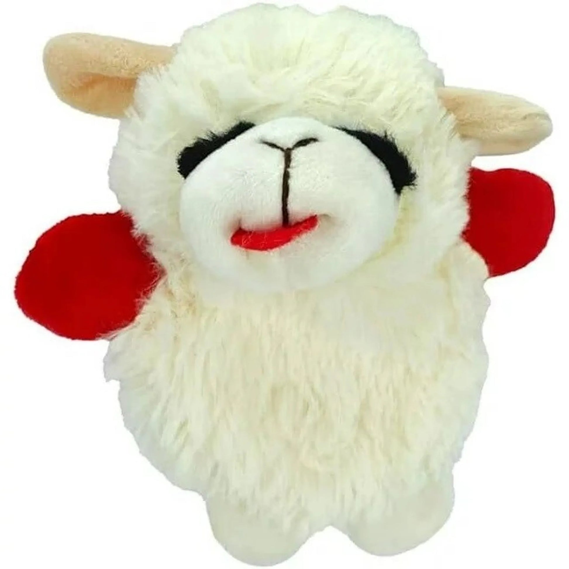 Multipet Mini Lamb Chop Crinkle Plush Dog Toy 6" - Your Pet Connection