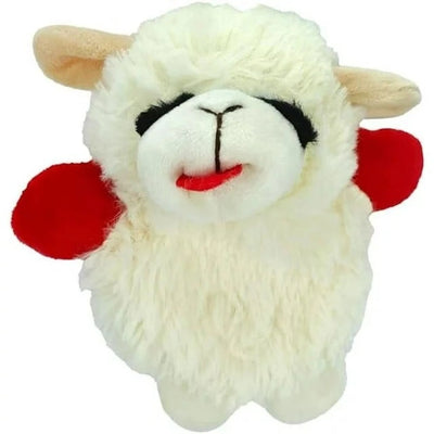 Multipet Mini Lamb Chop Crinkle Plush Dog Toy 6" - Your Pet Connection